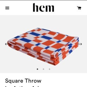 Never used 100% NewZealand lambswool throw blanket